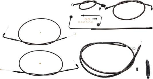 LA Choppers Standard Handlebar Cable/Brake Line Kit LA-8151KT-13M