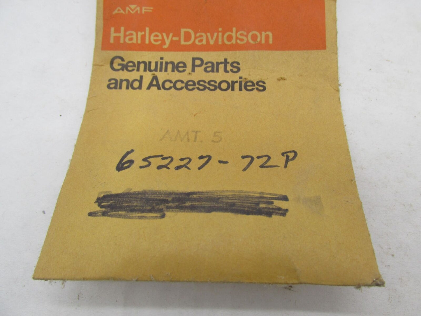 Lot of 3 Harley Genuine NOS Aermacchi Muffler Shield Screw Nuts 65227-72P