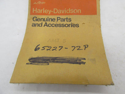 Lot of 3 Harley Genuine NOS Aermacchi Muffler Shield Screw Nuts 65227-72P