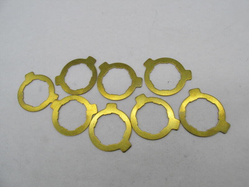 Lot of 8 Harley Davidson Clutch Hub Nut Lock Tabs 37533-52A