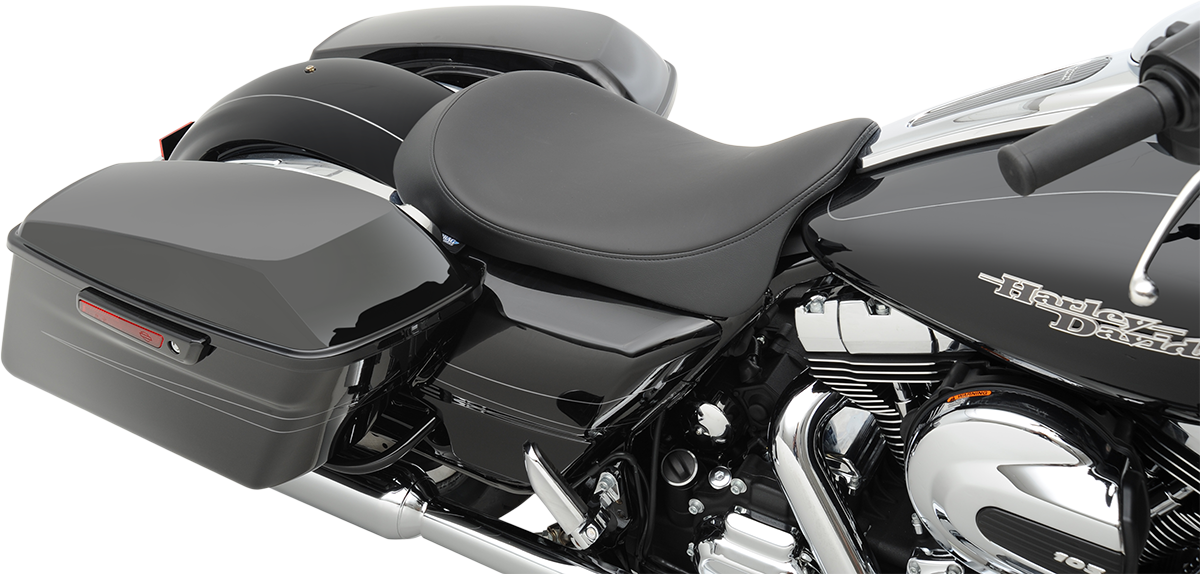 Drag Specialties Low-Profile Solo Seat Smooth 0801-0870