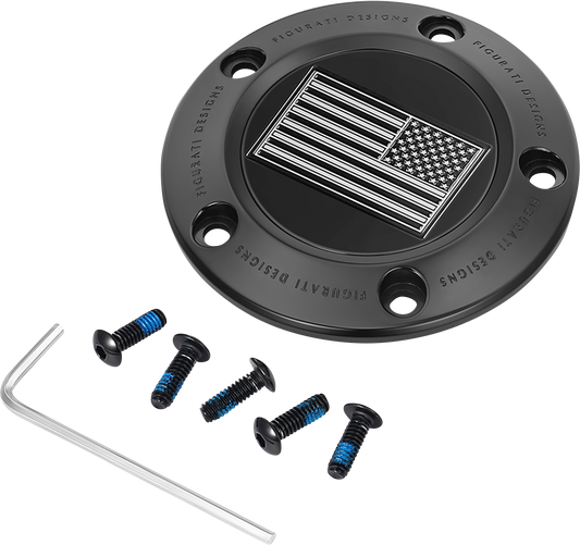 FIGURATI DESIGNS Timing Cover FD26R-TC-5H-BLK