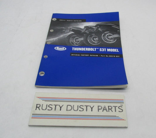 Buell Official Factory 2002 Thunderbolt S3T Parts Catalog 99570-02Y