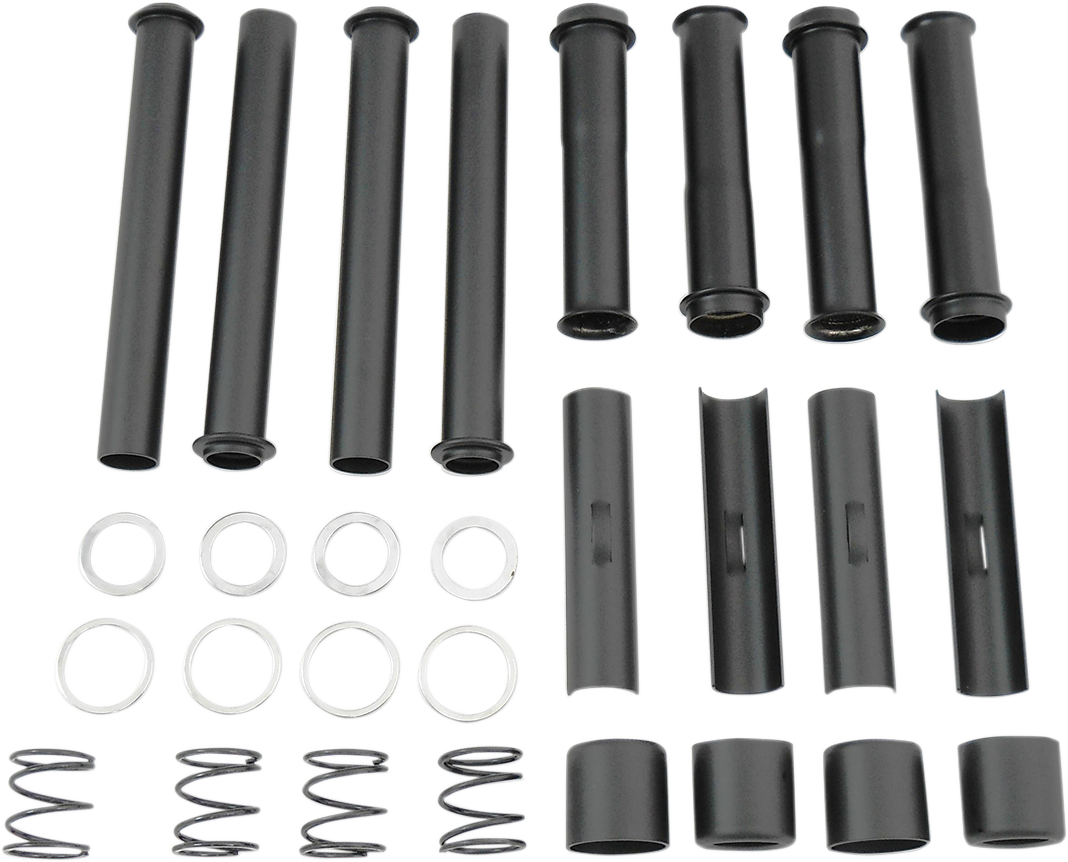 Drag Specialties Satin Black Pushrod Tube Kits 0928-0044