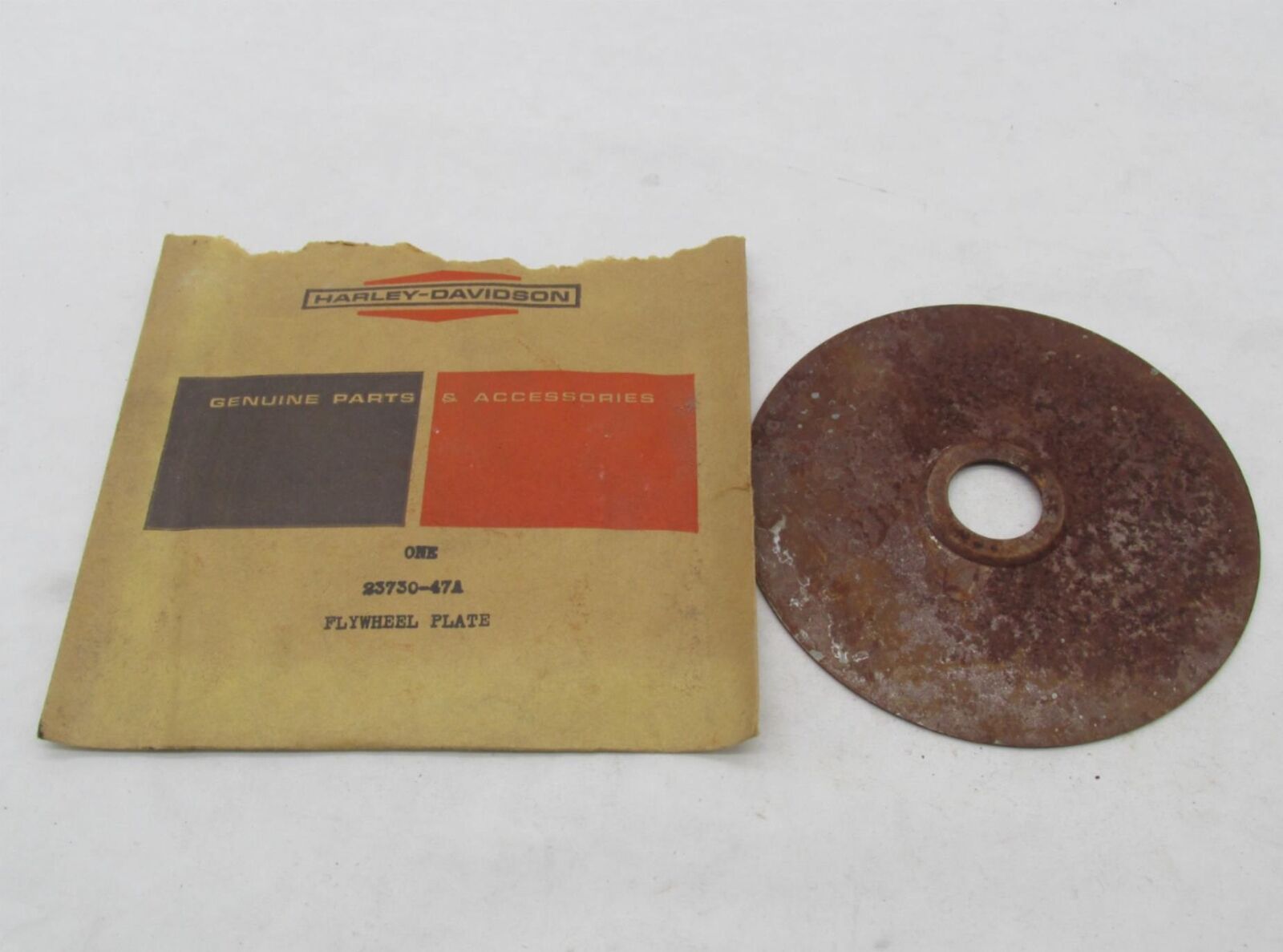 Harley-Davidson Genuine NOS Hummer Topper Flywheel Plate 23730-47A