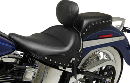 Mustang Wide Solo Seats with Removable Backrest and Rear Seats 79913