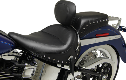 Mustang Wide Solo Seats with Removable Backrest and Rear Seats 79913