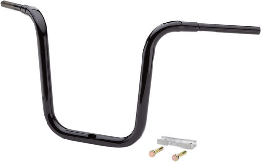 LA Choppers 1 1/2" Traditional Ape Hanger Handlebars 16" Black LA-7314-16B