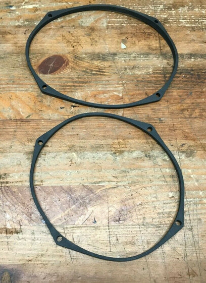 Lot of Harley Davidson Speaker Bezels Trim Touring Road King Oval roun