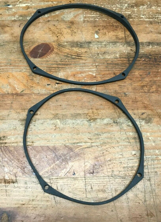 Lot of Harley Davidson Speaker Bezels Trim Touring Road King Oval roun