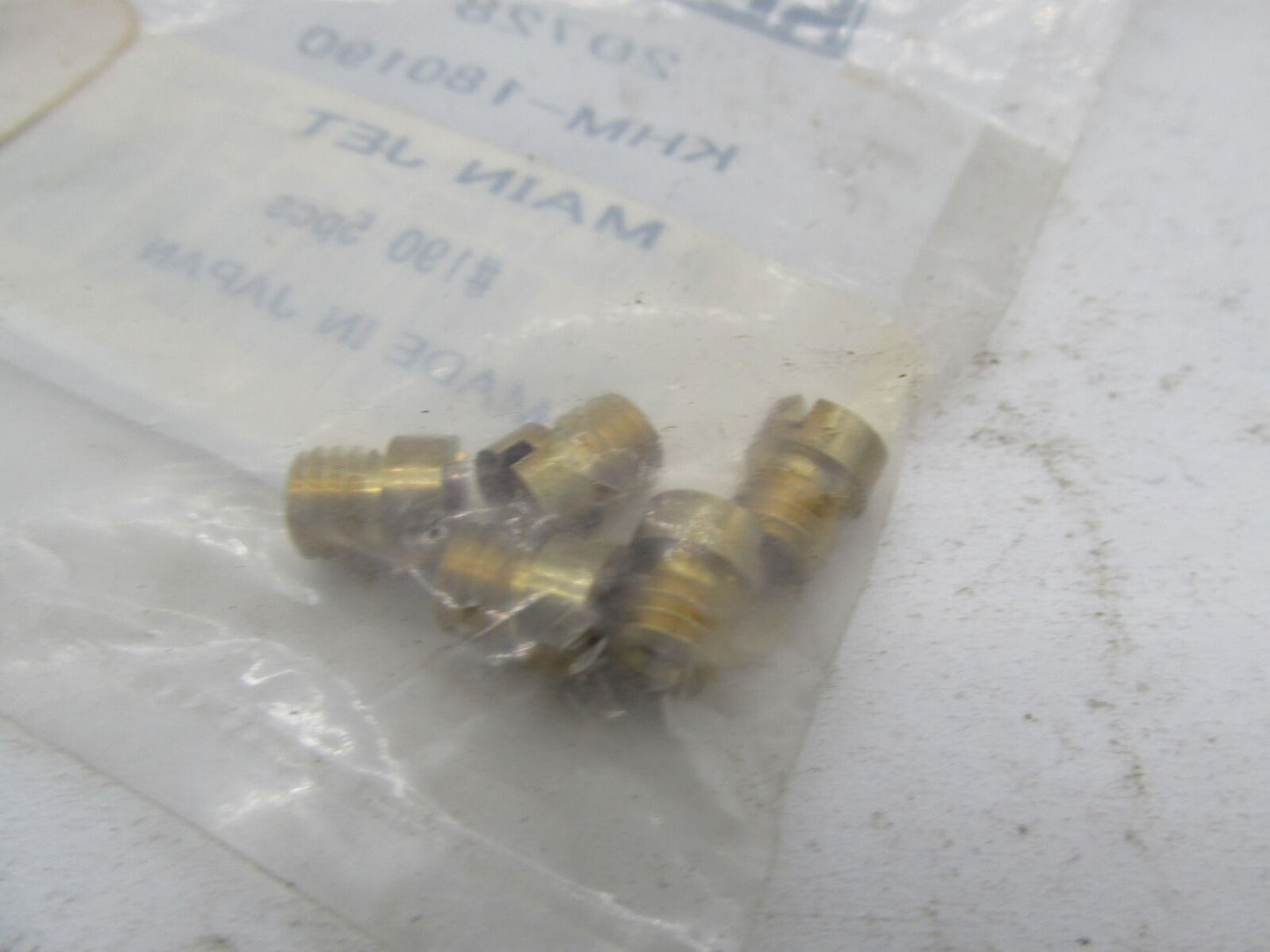 Pack of 5 Harley Davidson Keyster Keihin Carburetor #190 Main Jets 20728
