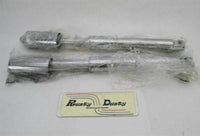 Harley Davidson Showa 41MM Fork Tubes & Chrome Polished Lower Sliders Legs