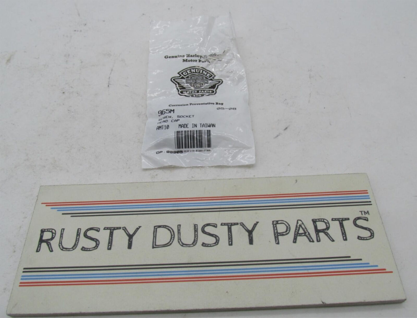Lot of 7 Harley Davidson Genuine NOS Head Cap Socket Screws 965M