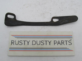 Vintage Triumph BSA License Plate Black Bracket