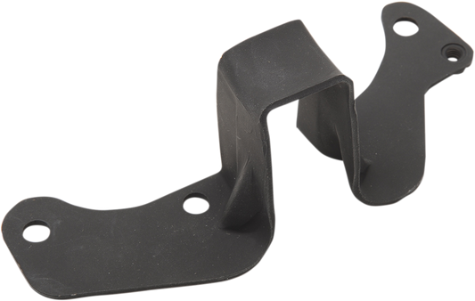Drag Specialties Rear Exhaust Pipe Bracket Matte Black 1861-1244