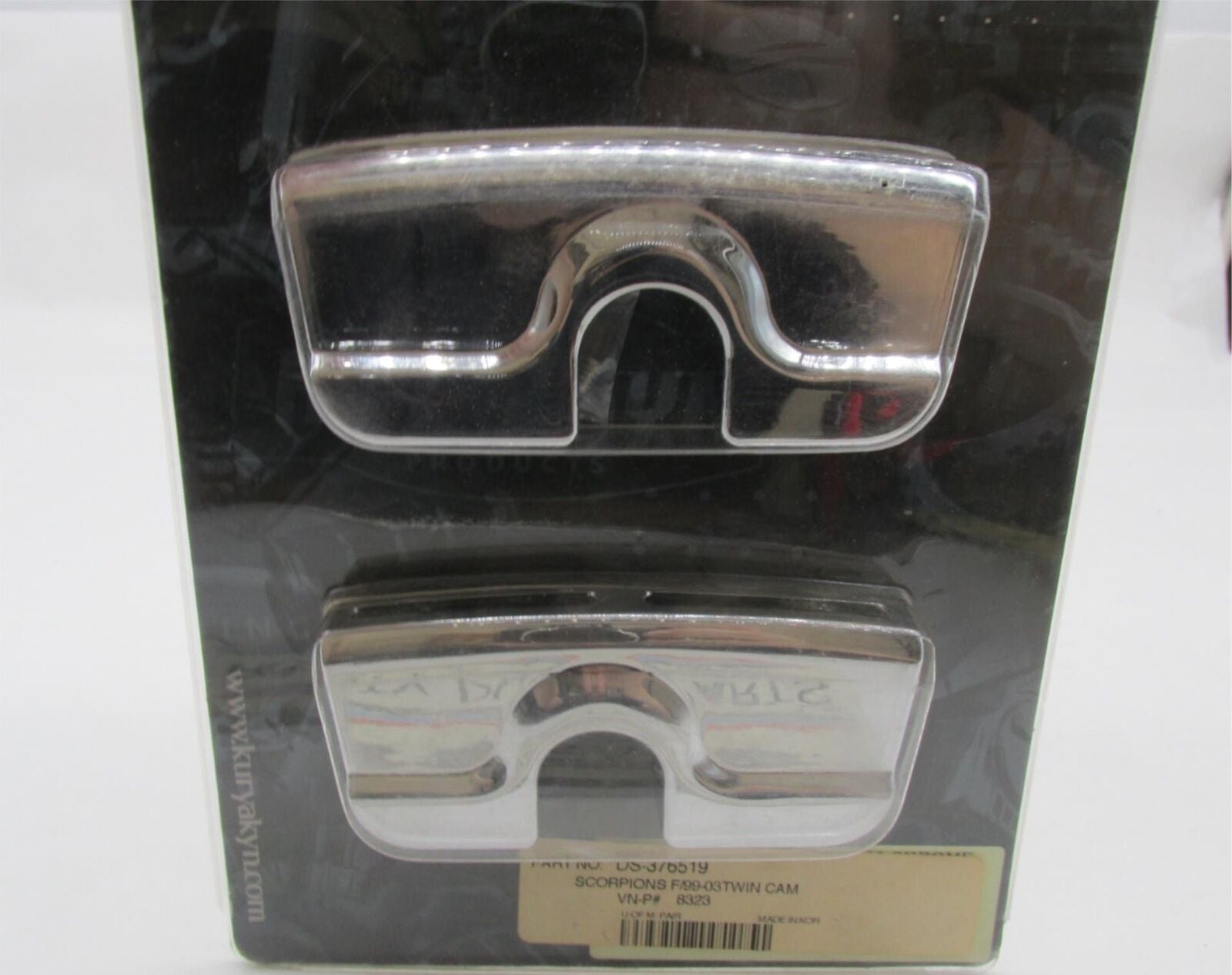 Kuryakyn Harley Davidson Chrome Twin Cam Scorpions 8323