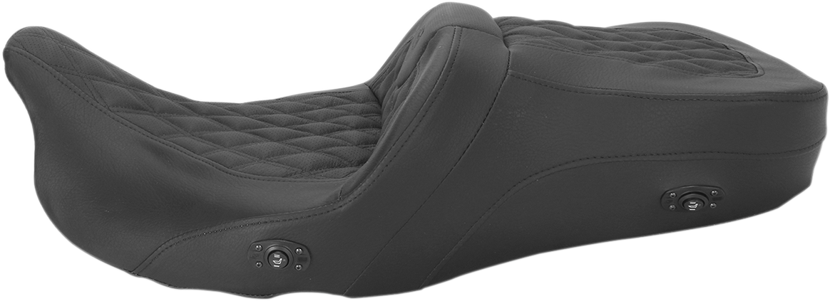 Saddlemen Heated Road Sofa LS Seats Black 808-07B-182HCT