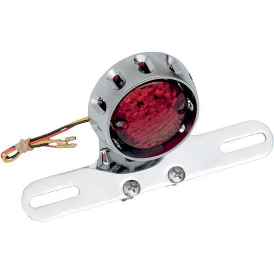 Drag Specialties Custom Bobber LED Taillight and License Plate Mount 2010-0796