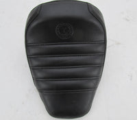 Indian Scout Genuine Stock Black Bobber Solo Ribbed Seat 2687680-VBA