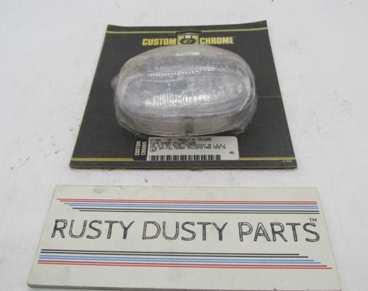 Custom Chrome 1073-97 Harley Davidson Clear Aurora Tail Light Lens 27-005