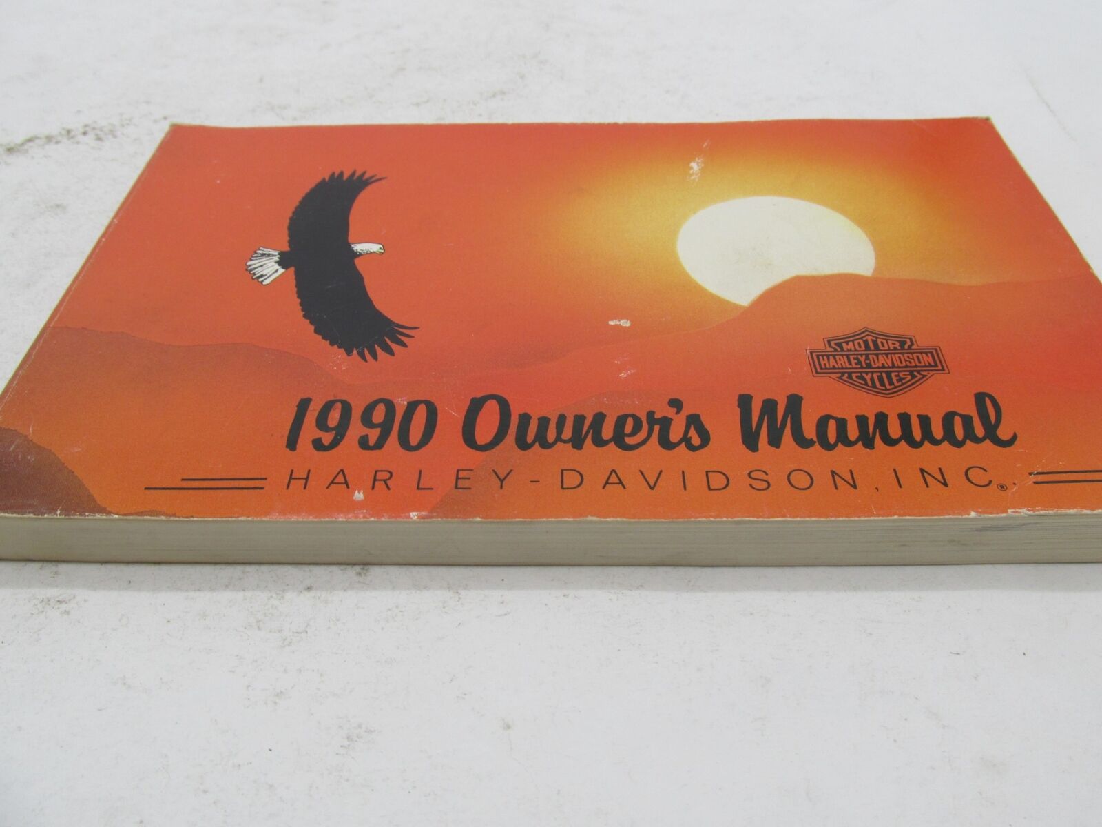 Harley-Davidson Official Factory 1990 All Models Owner's Manual Book 99466-90