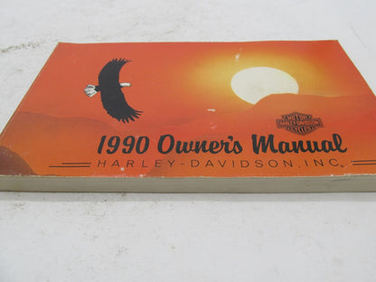 Harley-Davidson Official Factory 1990 All Models Owner's Manual Book 99466-90