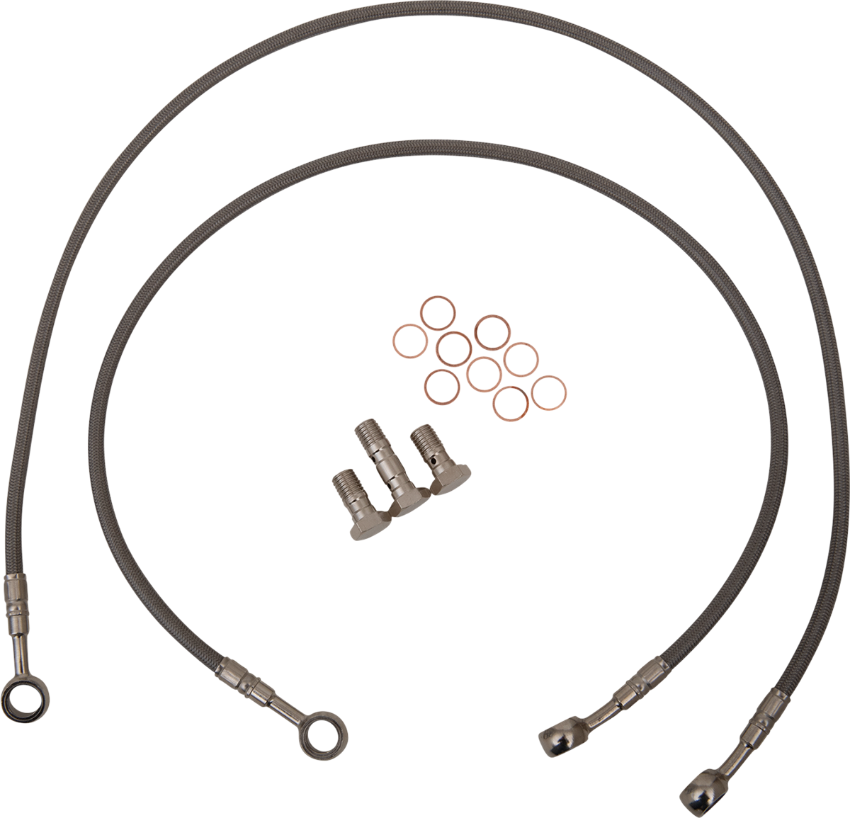 Galfer Stainlesss Steel Brake Line Kits 2 Lines Front FK003D186-2
