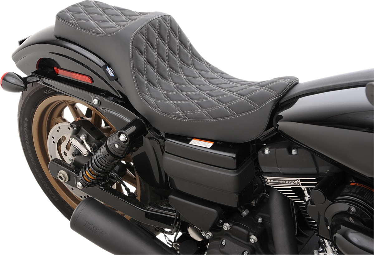 Drag Specialties Predator III Seat Double Diamond 0803-0603