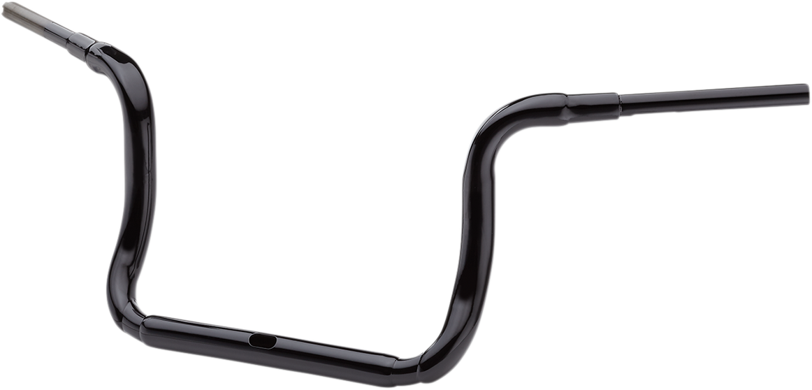 LA Choppers 1 1/2" Traditional Ape Hanger Handlebars 12" Black LA-7323-12B