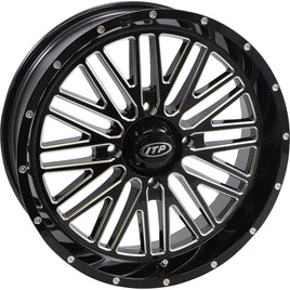 I.T.P. Momentum Wheels Black/Milled 2422787731B