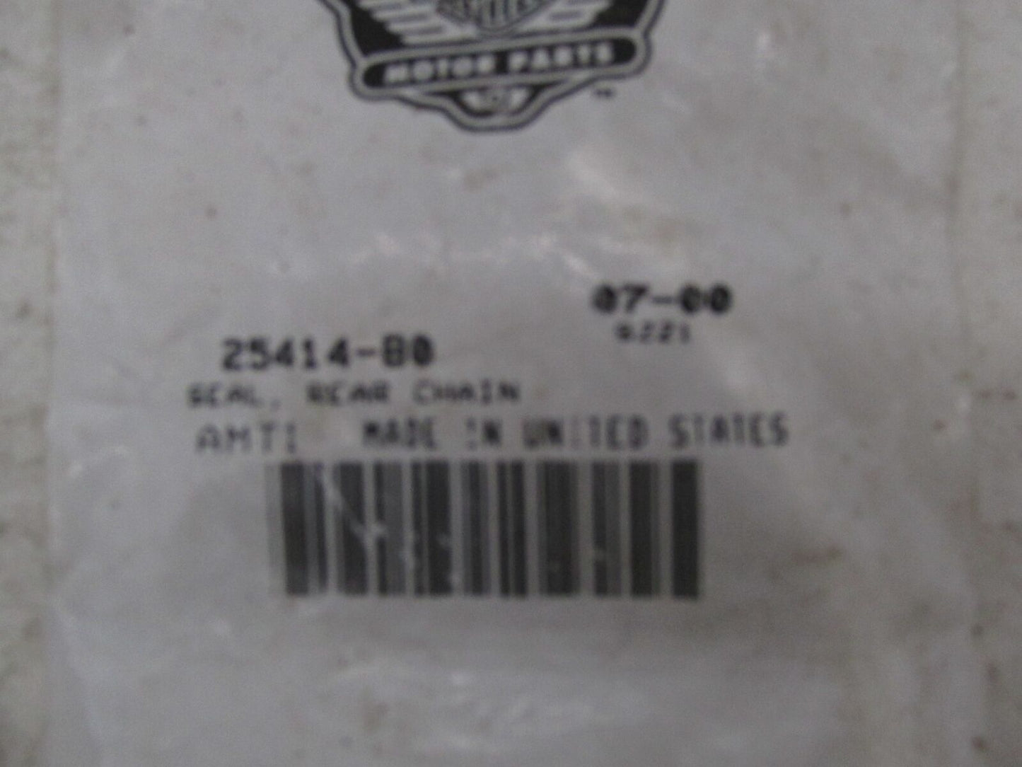 Harley Davidson Genuine NOS Rear Chain Seal 25414-80