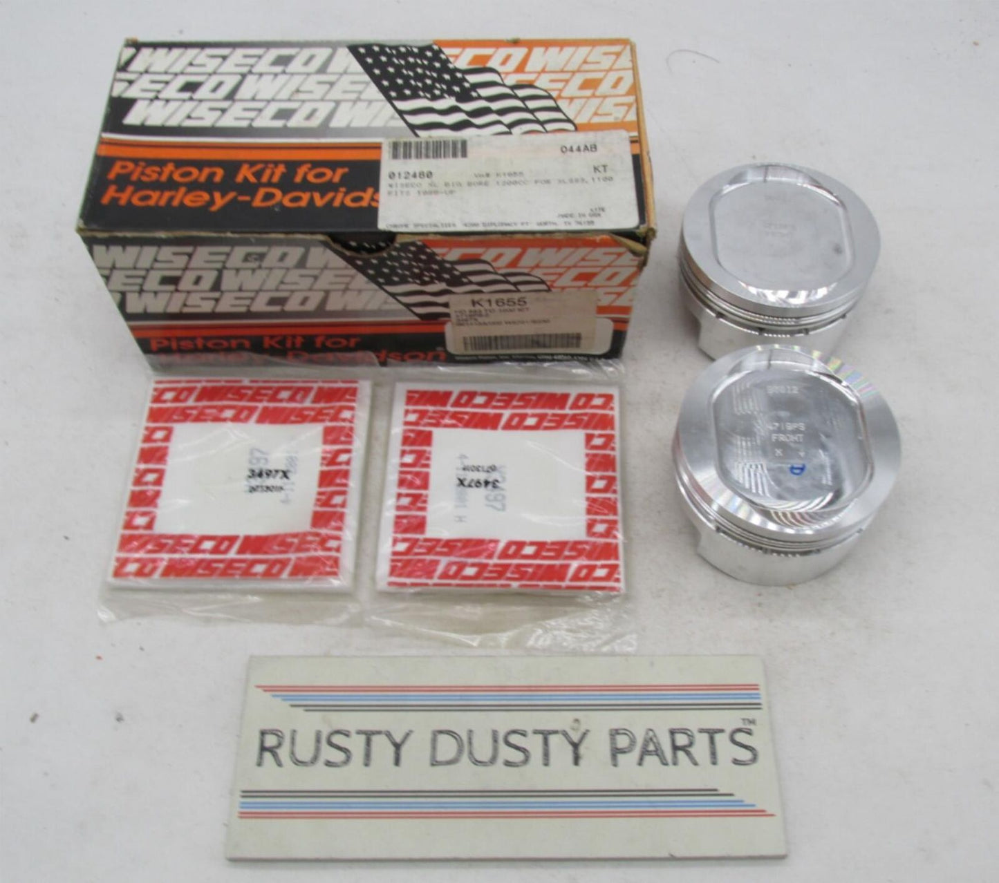 Wiseco Harley-Davidson Sportster 883cc to 1200cc Piston Kit K1655