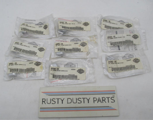 Mixed Lot of 9 Harley Davidson Genuine NOS Wheel Weights 95583-04 955989-04