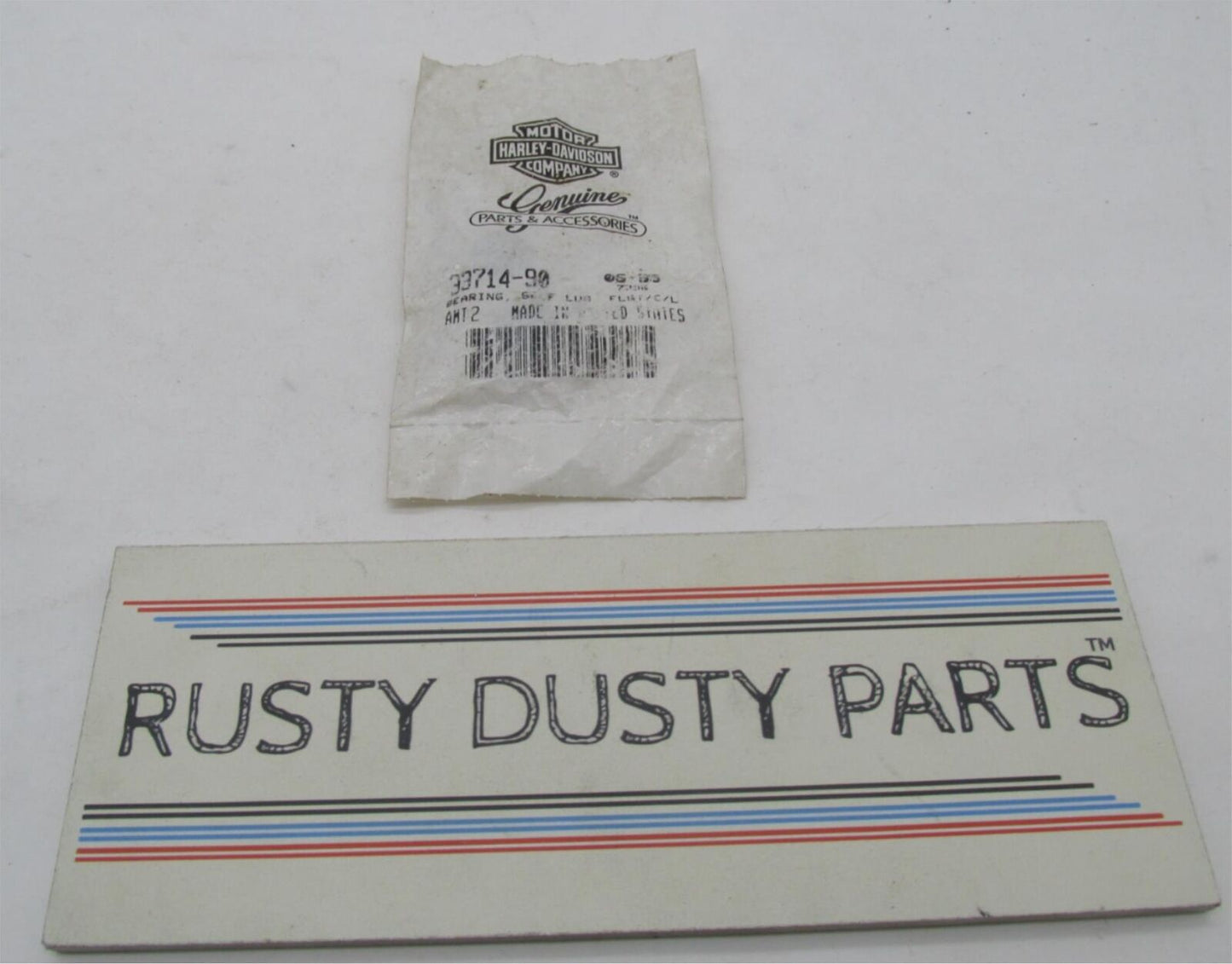 Lot of 2 Harley Davidson Genuine NOS Shift Lever Bearings 33714-90