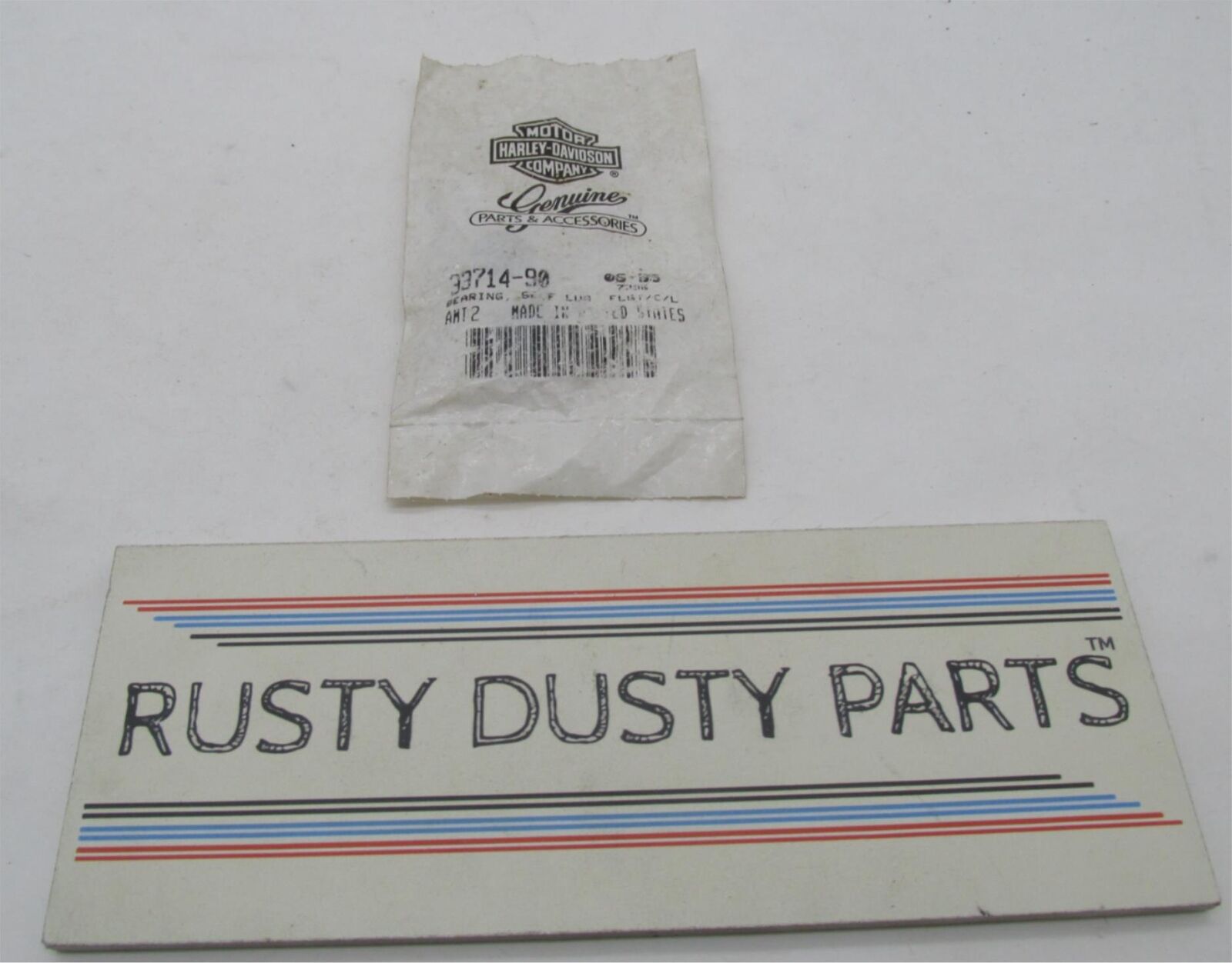 Lot of 2 Harley Davidson Genuine NOS Shift Lever Bearings 33714-90