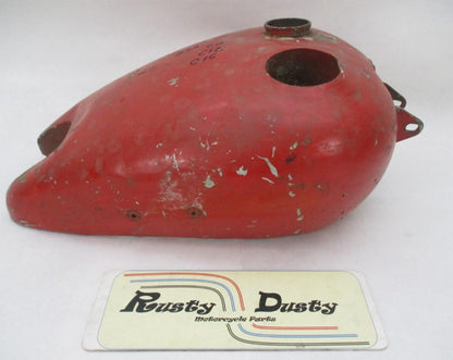 Vintage BSA C11 C12 C15 Red Fuel Petrol Gas Tank