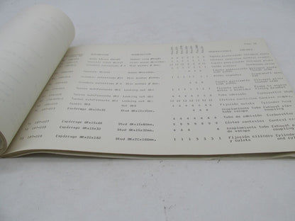 Bultaco Original Factory 1976 Alpina 187-188 Catalog Parts List 187.32-117