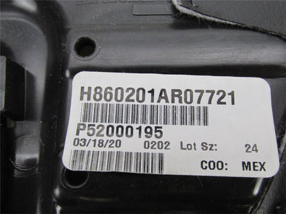 Harley-Davidson Genuine Sportster 2016-21 Black Ribbed Solo Seat 52000195