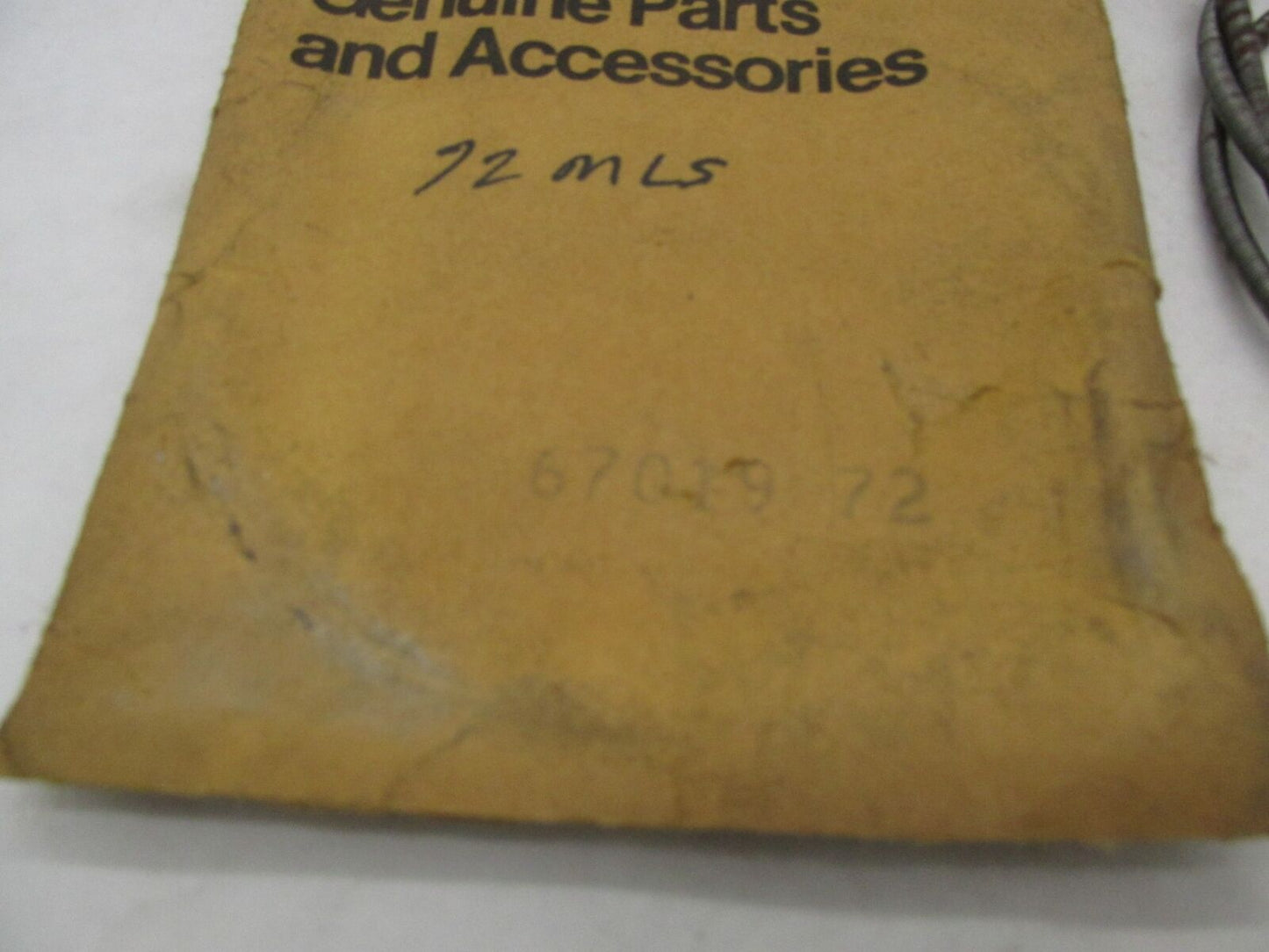 Harley-Davidson Genuine NOS Aermacchi Speedometer Drive Cable Wire 67019-72