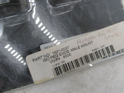 Kuryakyn Honda GL1800 Goldwing ISO Peg Male Mount Brackets 8008