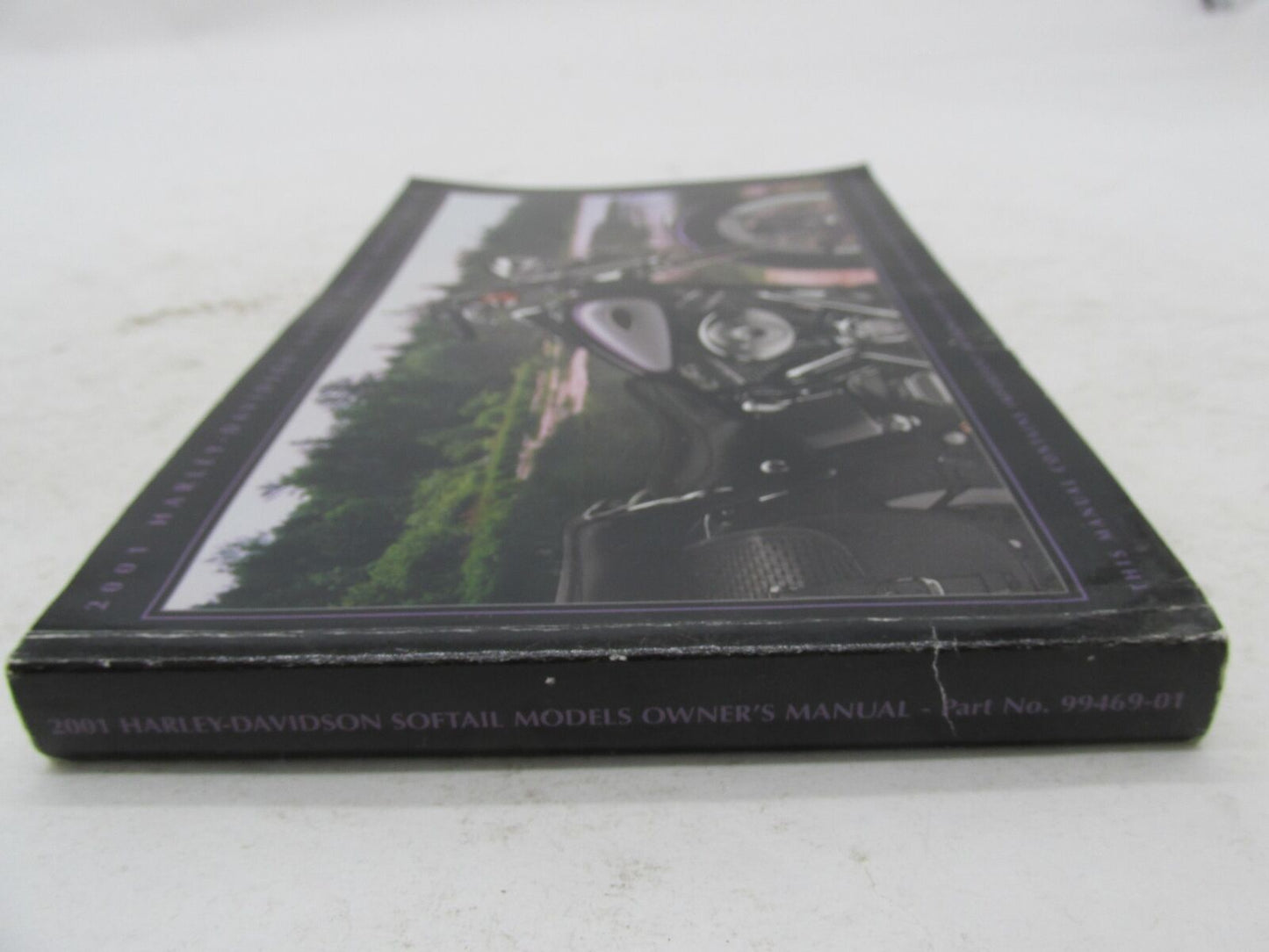 Harley-Davidson Official Factory 2001 Softail Owner's Manual Book 99469-01
