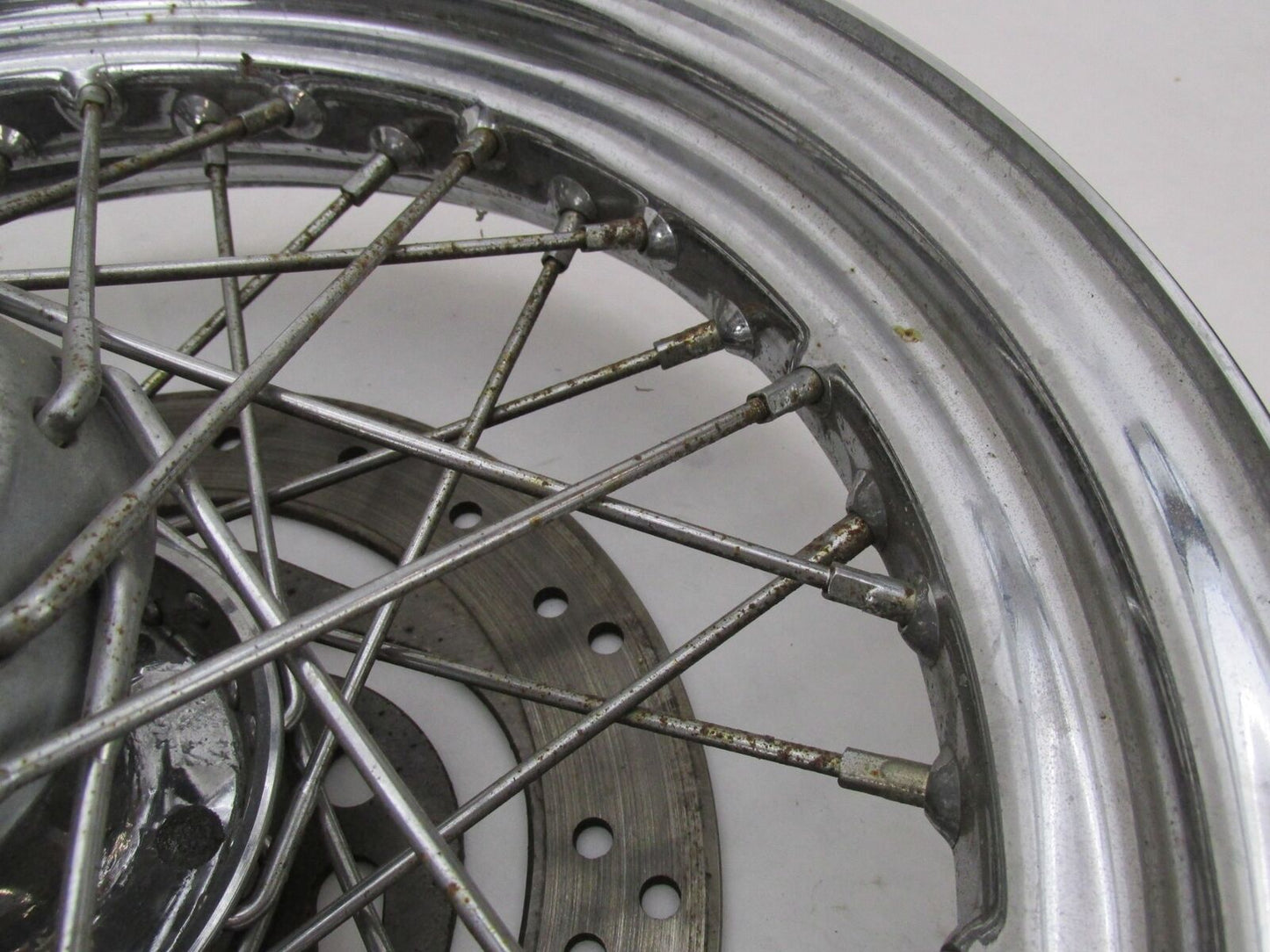 Harley-Davidson 2003 Road King 16" Front Chrome Spoke Wheel 43085-97