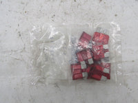 Lot of 11 Harley Davidson Genuine NOS 10 AMP Red Plug in Fuses 72340-94