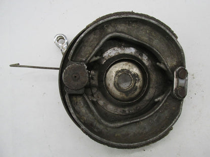 Vintage BSA Late A10 Early A65 Motorcycle Drum Brake Assembly w/ Shoes Plate