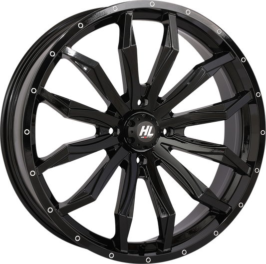 High Lifter HL21 Wheel 22x7 - 4/137 - 4+3 (+10 mm) Gloss Black 22HL21-1237
