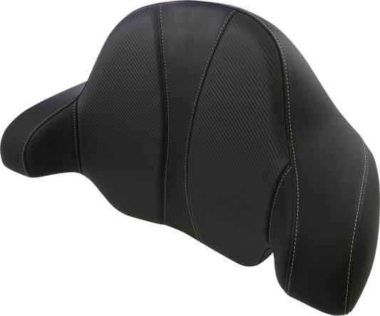 Saddlemen Tour Pak Backrest Pad Dominator Seat - Black 814-07-TPACK-D