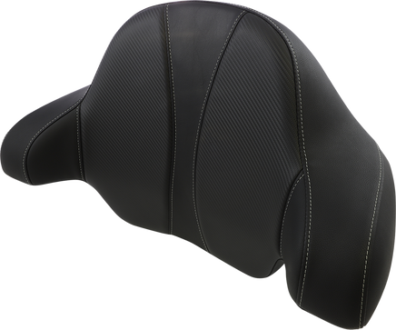 Saddlemen Tour Pak Backrest Pad Dominator Seat - Black 814-07-TPACK-D