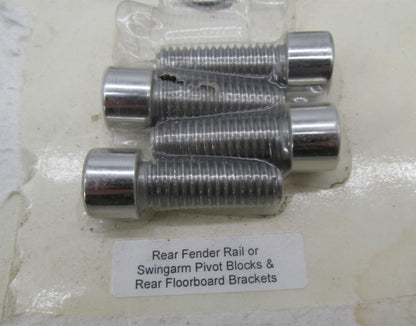 Harley Touring Stainless Steel Hardware Kit - Not Complete!!  DE6031P