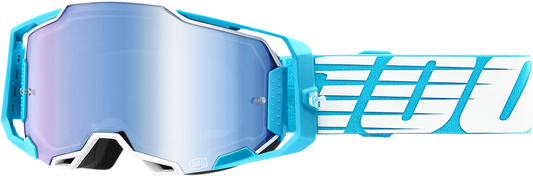 100% Armega Goggles Oversized Sky - Blue Mirror 50721-250-01