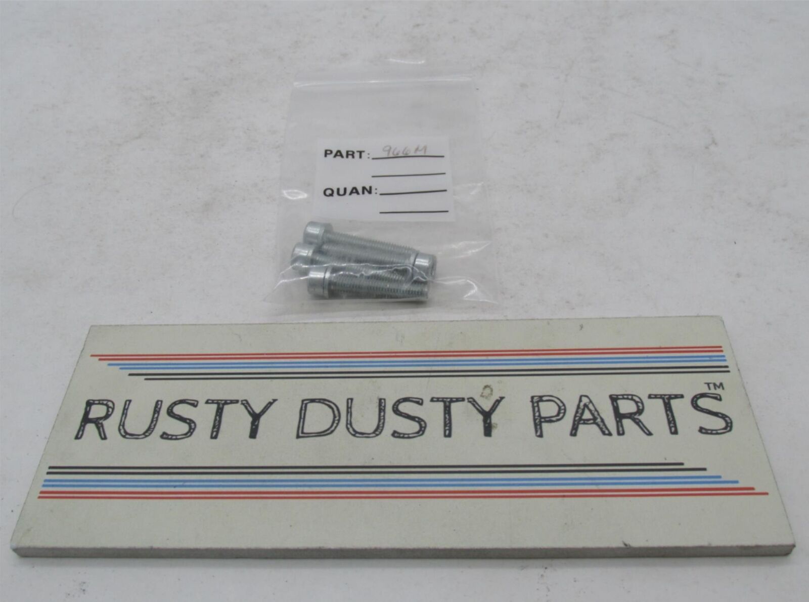 Lot of 4 Harley-Davidson Genuine NOS Hex Socket Head Screws w/ Washers 966M